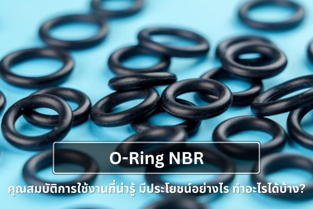 O-Ring NBR คุณสมบัติการใช้งานที่น่ารู้