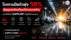 โรงงานปิดตัวพุ่ง 58% : สัญญาณเตือนที่คุณไม่ควรมองข้าม